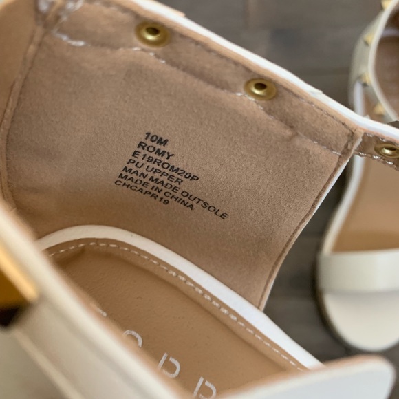 Esprit | Rome White Wedges - Picture 4 of 5